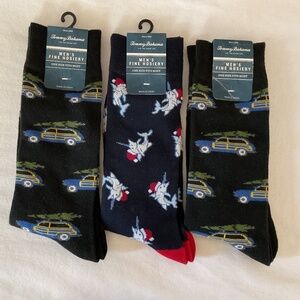 Tommy Bahama Men’s Christmas Holiday Socks (3 pairs) NWT